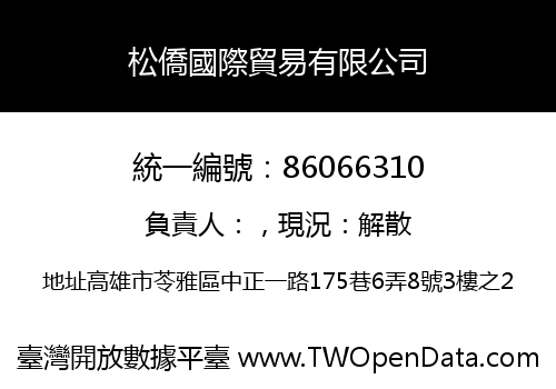 松僑國際貿易有限公司