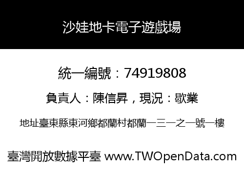 沙娃地卡電子遊戲場