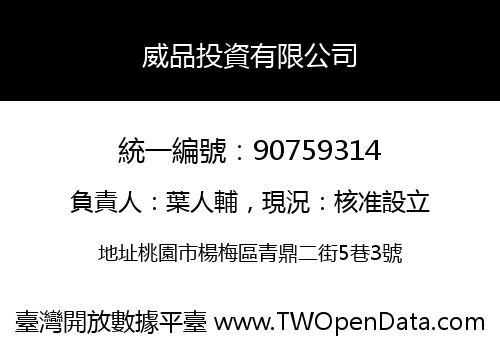 威品投資有限公司