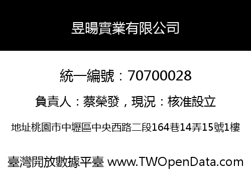 昱暘實業有限公司
