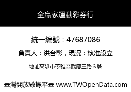 全贏家運動彩券行