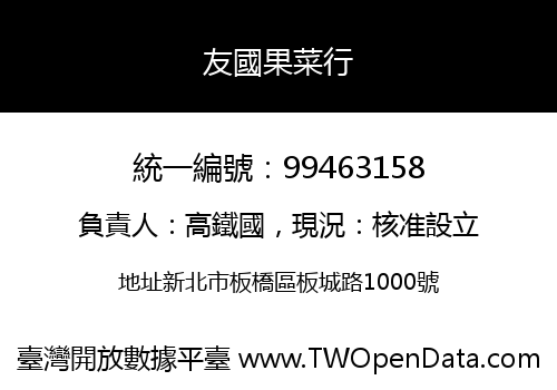 友國果菜行