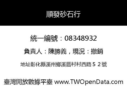順發砂石行