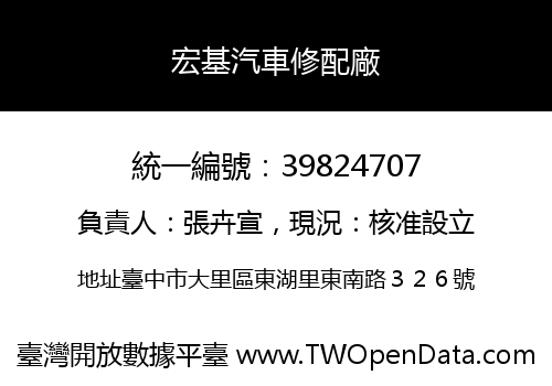 宏基汽車修配廠