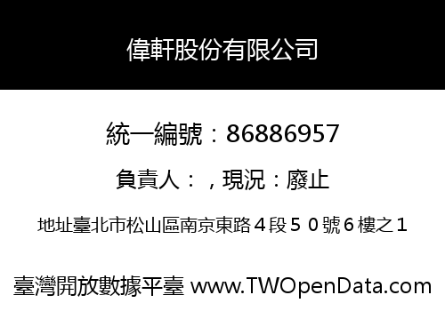 偉軒股份有限公司