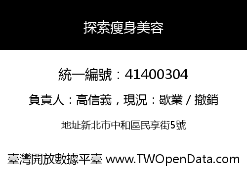 探索瘦身美容