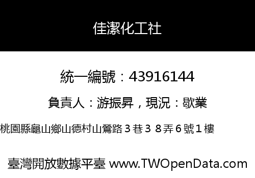 佳潔化工社