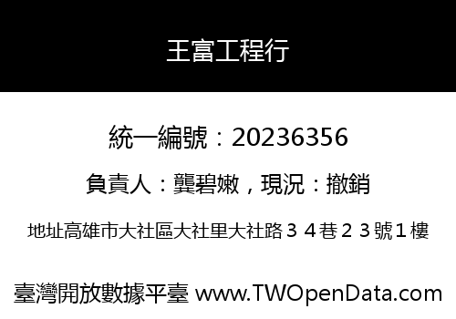 王富工程行