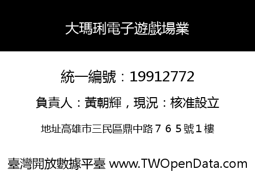 大瑪琍電子遊戲場業