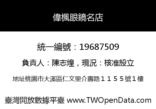 偉楓眼鏡名店