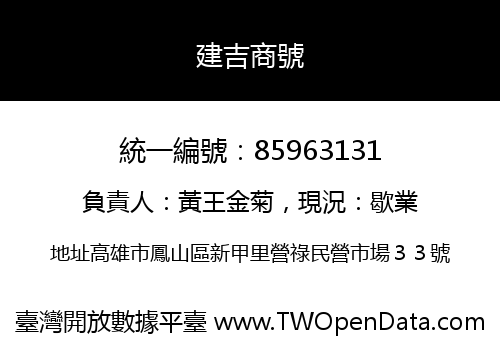 建吉商號