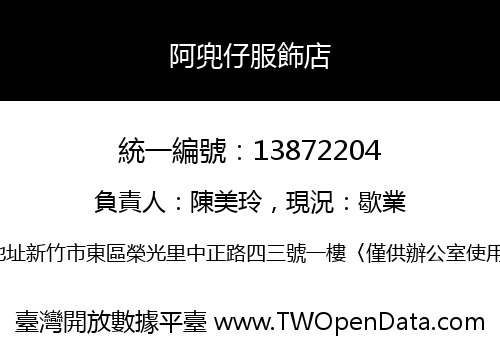 阿兜仔服飾店
