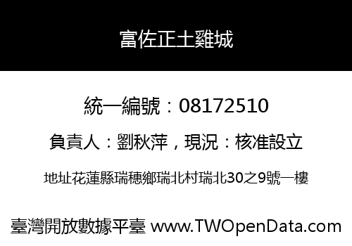 富佐正土雞城