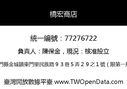 橋宏商店