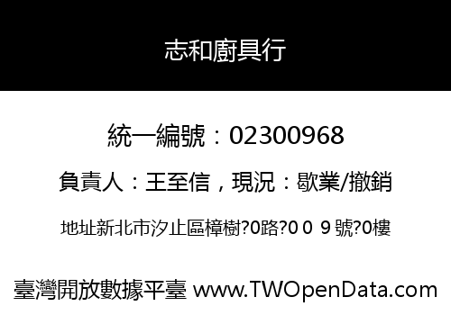 志和廚具行