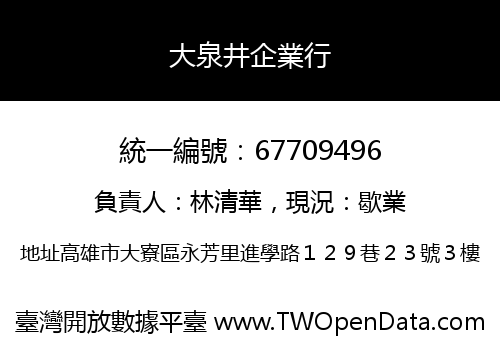 大泉井企業行