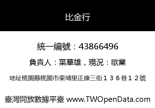 比金行