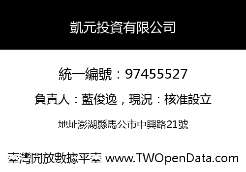 凱元投資有限公司