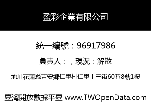盈彩企業有限公司