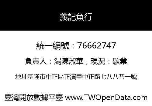 義記魚行