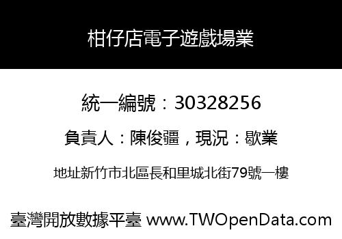 柑仔店電子遊戲場業