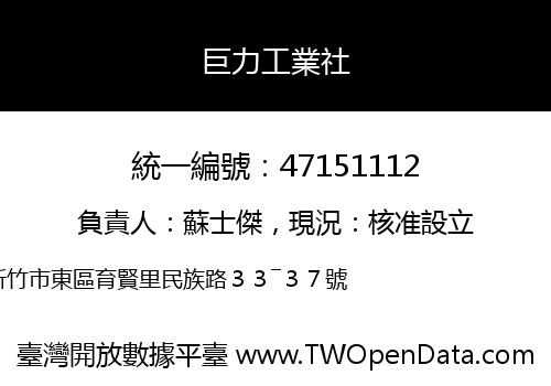 巨力工業社