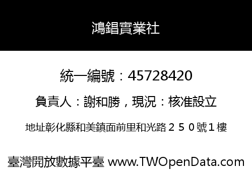 鴻錩實業社