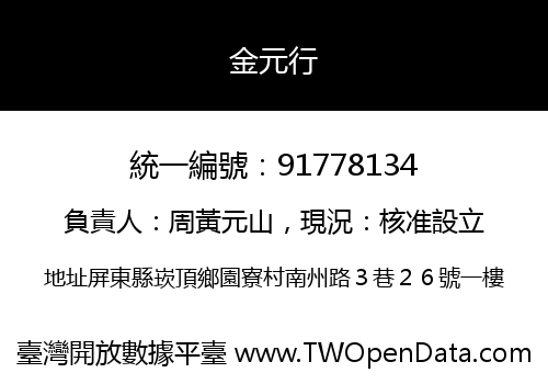 金元行