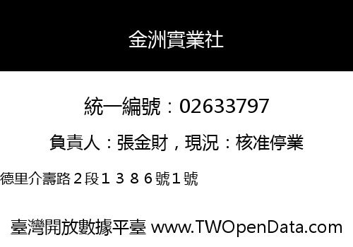 金洲實業社