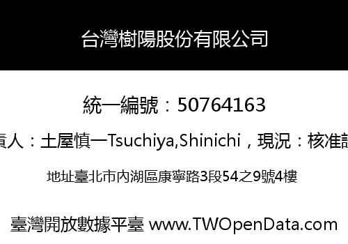 台灣樹陽股份有限公司