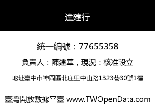 達建行