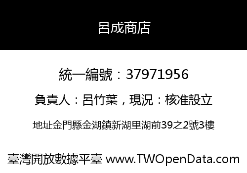 呂成商店