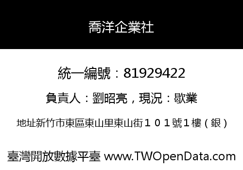 喬洋企業社