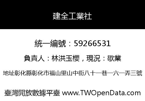 建全工業社