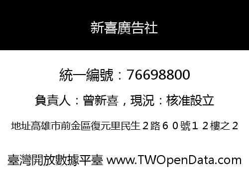 新喜廣告社