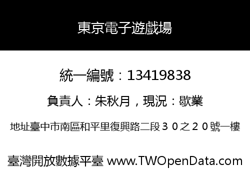 東京電子遊戲場