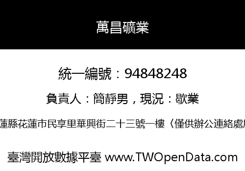 萬昌礦業