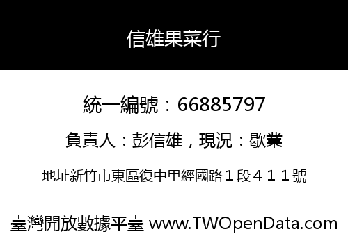 信雄果菜行