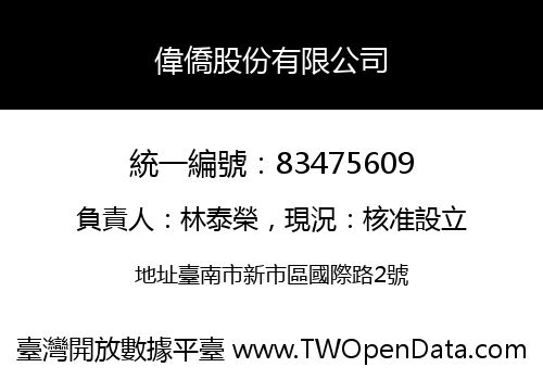 偉僑股份有限公司