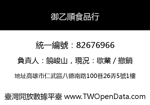 御乙順食品行