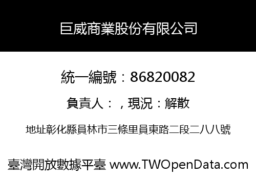 巨威商業股份有限公司