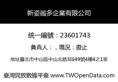 新姿麗多企業有限公司