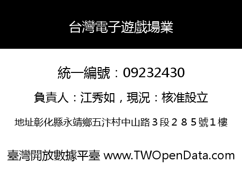 台灣電子遊戲場業