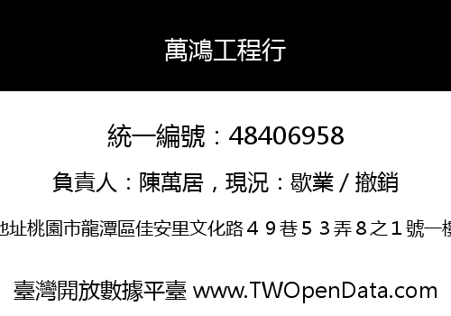 萬鴻工程行